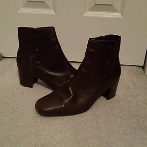 Brown Leather Boots